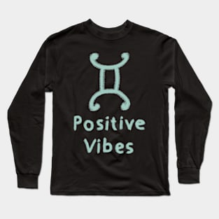 Gemini Zodiac Sign Long Sleeve T-Shirt